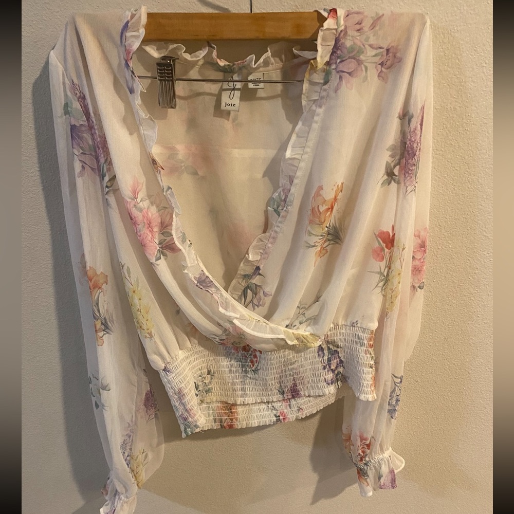 Joie Multicolor Floral Blouse Size XS‎